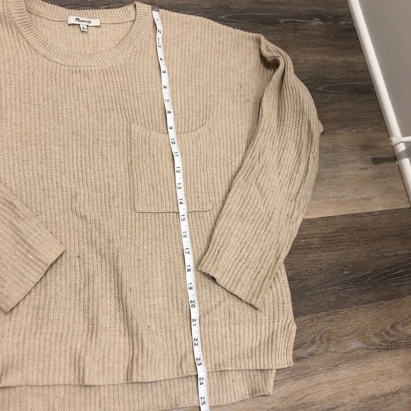 Cream madewell knit sweater - Picture 4 of 6